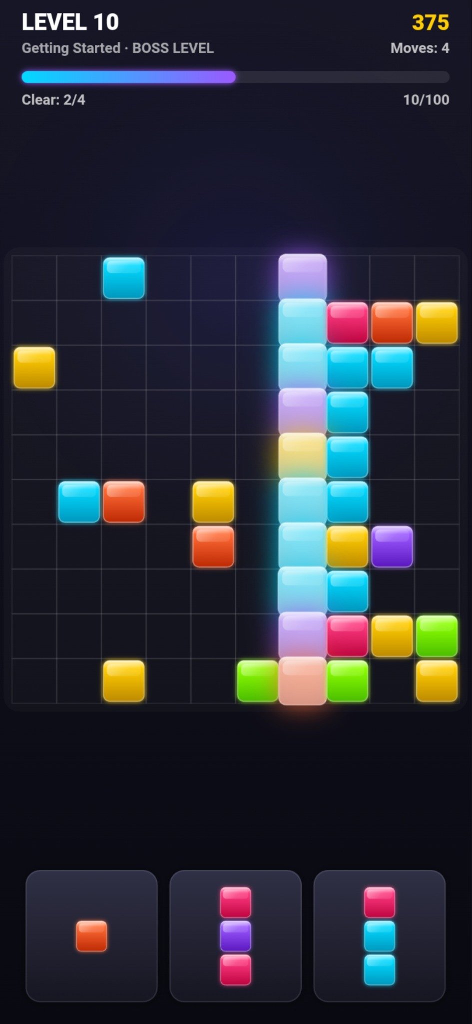 Block Maker daş yerləşdirmə animasiyası